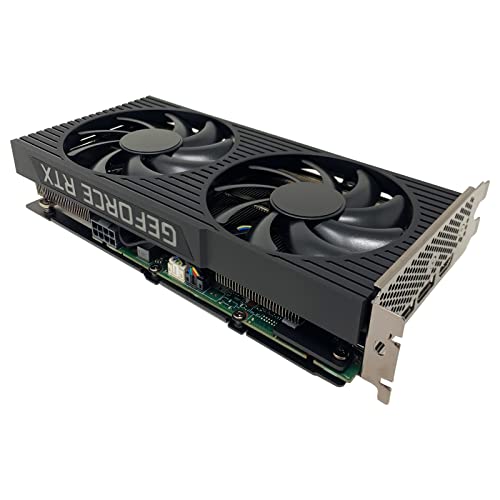 GeForce RTX 3060Ti 8GB GDDR6 NVIDIA G-SYNC Compatible Graphics Card, 256-Bit Memory Interface Width, GPU Clock 1410 MHz up to 1670 MHz - 1x HDMI, 3X DisplayPort, LHR (Renewed)