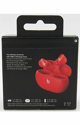 Beats Studio Buds Totally Wireless Noise Cancelling Earphones - Red GENUINE