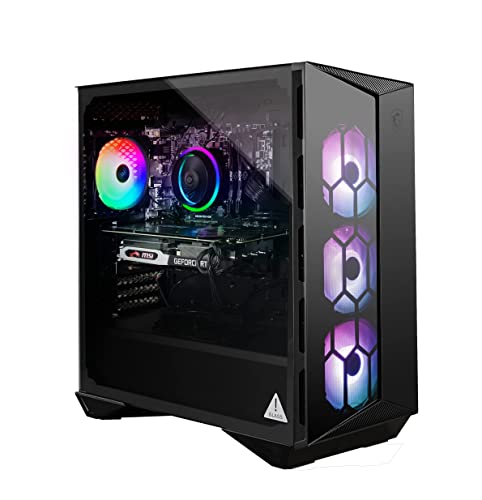 MSI Aegis R (Tower) Gaming Desktop, Intel Core i7-11700, GeForce RTX 3060, 16GB Memory, 1TB SSD, WiFi 6, USB Type-C, VR-Ready, Windows 10 Home Adv. (11TC-099US) (Renewed)