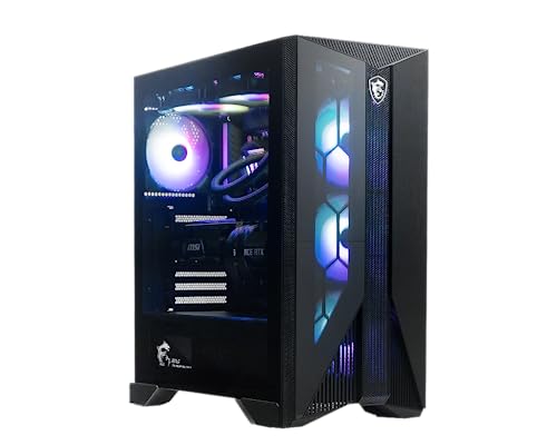 MSI AEGIS R 13TC-445US Desktop, Intel Core i7-13700F, 32GB DDR4-3200, 1TB M.2 NVMe SSD, RTX 3060, Wi-Fi + Bluetooth, Win11H (Renewed)