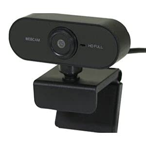 Webcam with Microphone,1080P HD Webcam Desktop or Laptop, Streaming Webcam for Computer Widescreen Video Calling and Recording - New